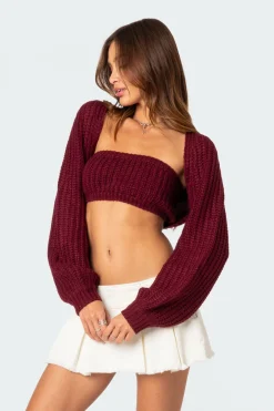 Cori Two Piece Knitted Bandeau Top