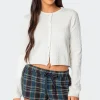 Crisada Cable Knit Cardigan