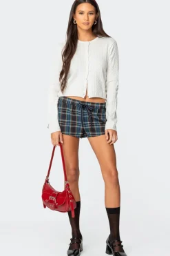 Crisada Cable Knit Cardigan