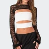 Crochet Shrug Sleeve Top