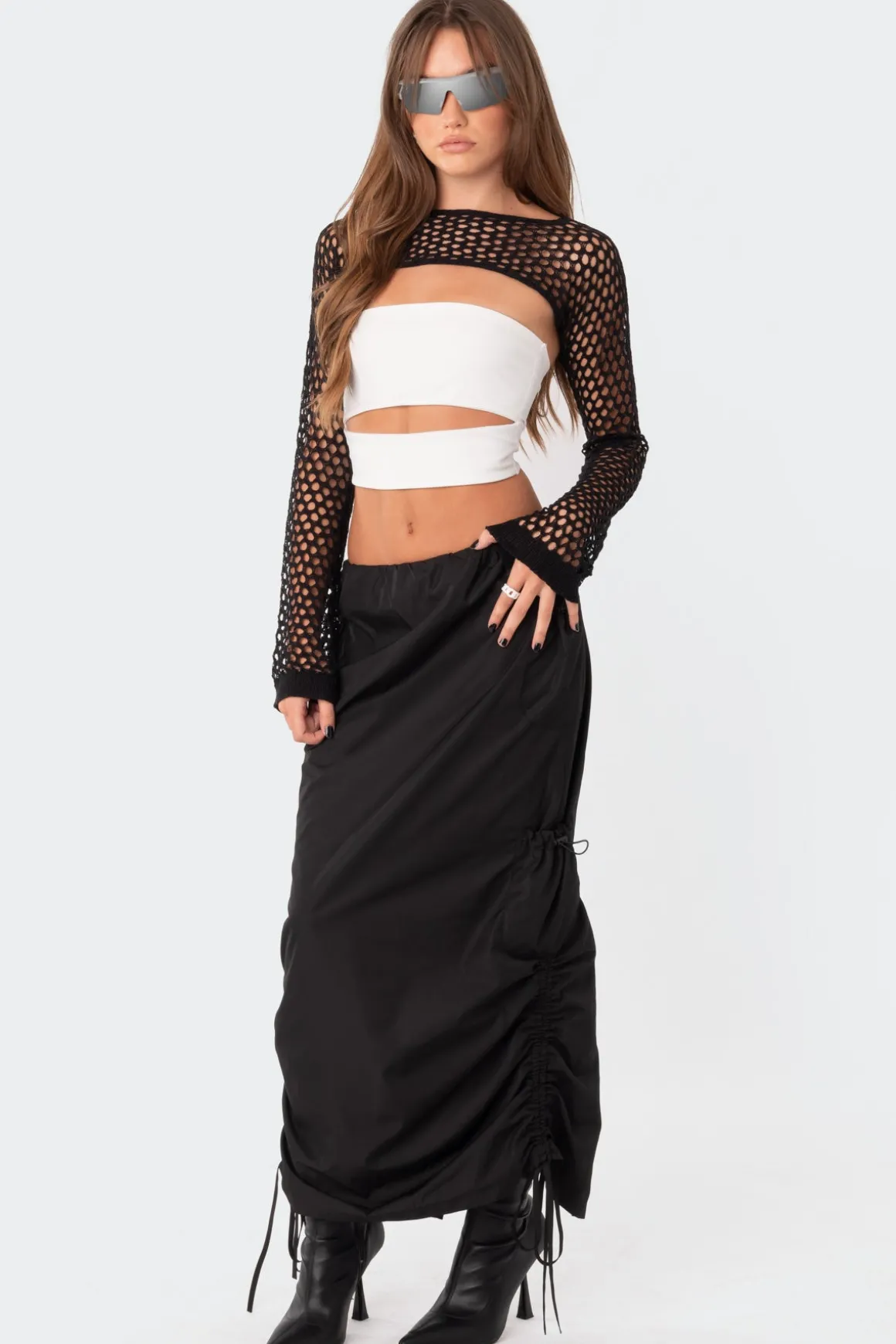 Crochet Shrug Sleeve Top
