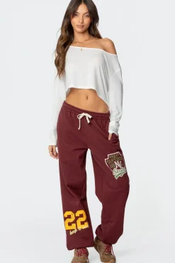 Cropped Off Shoulder Top
