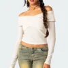 Crossover Off Shoulder Top