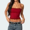Cruella Lace Trim Tank Top