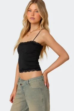 Cruella Lace Trim Tank Top