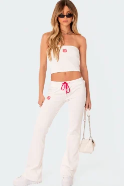Cruz Low Rise Flared Sweatpants
