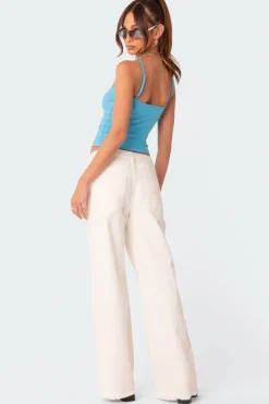 Dahlia Low Rise Straight Leg Jeans