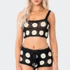 Daisy Crochet Crop Top