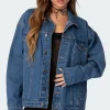 Dalia Oversized Denim Jacket