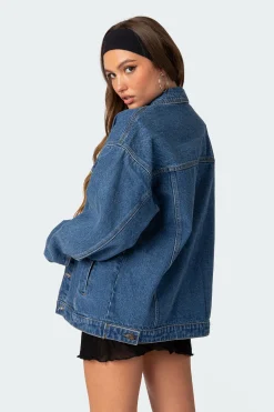 Dalia Oversized Denim Jacket