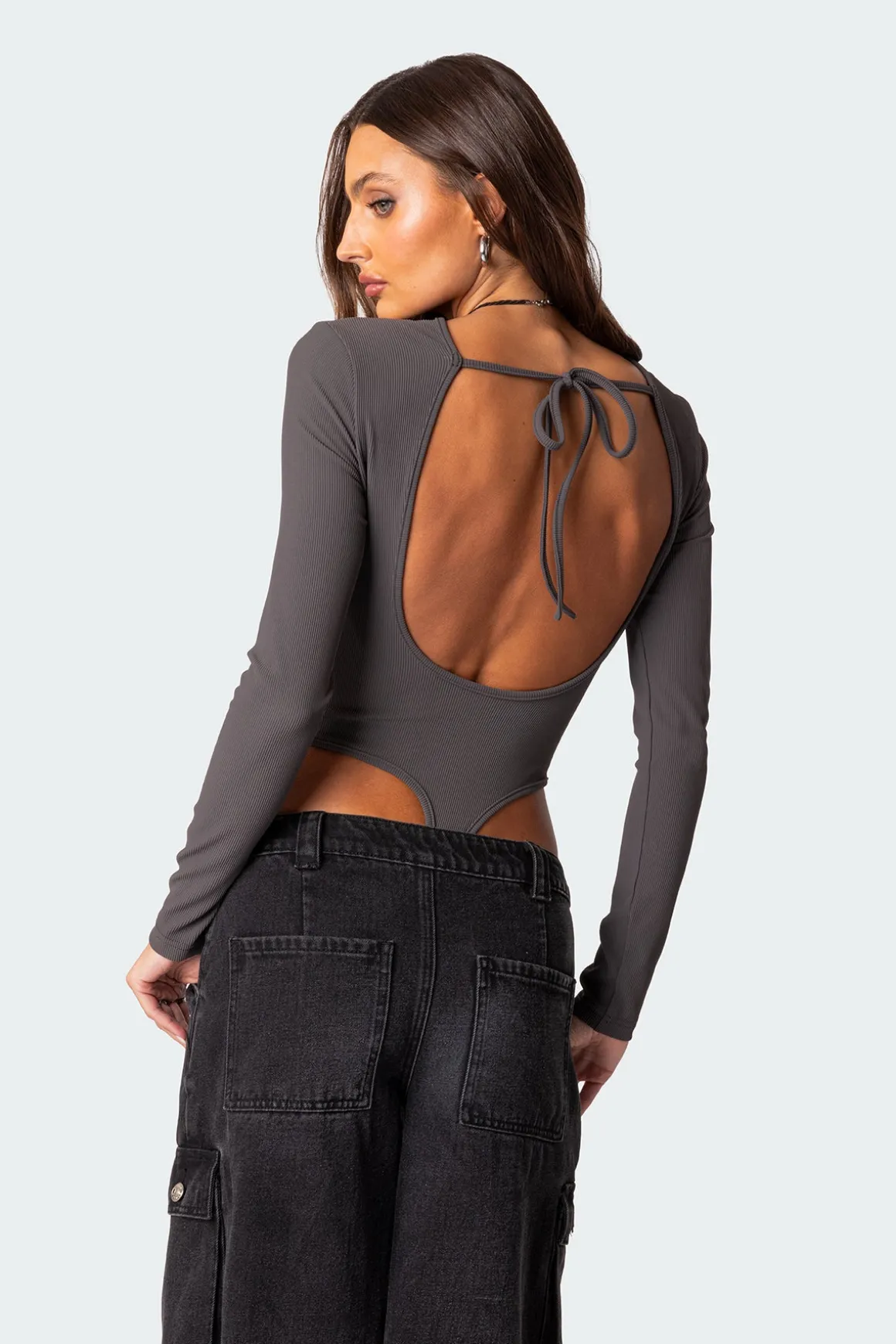 Dance Academy Open Back Bodysuit