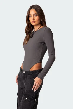 Dance Academy Open Back Bodysuit