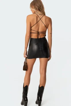 Dani Open Back Mini Dress