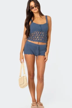 Danika Crochet Shorts