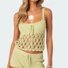 Danika Crochet Top