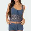 Danika Crochet Top