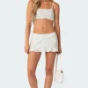 Daydream Printed Waffle Mini Skort