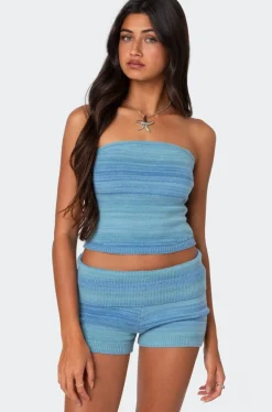 Daytona Gradient Knit Tube Top