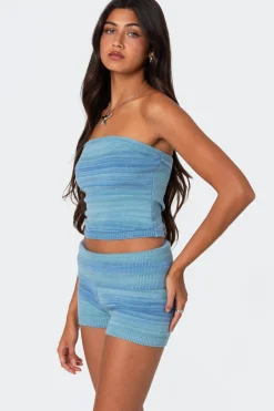 Daytona Gradient Knit Tube Top
