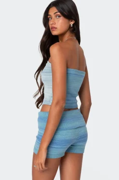 Daytona Gradient Knit Tube Top