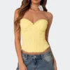 Deirdre Mesh Lace Up Corset