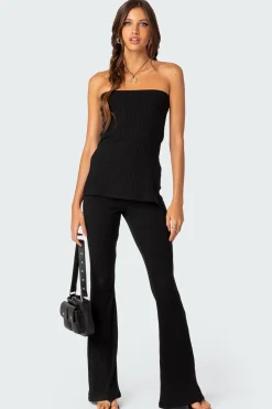 Dekota Ribbed Flared Pants