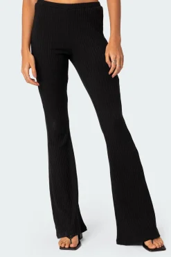 Dekota Ribbed Flared Pants