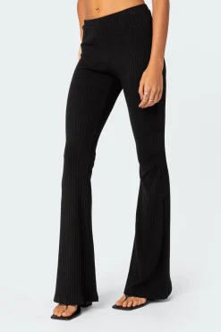 Dekota Ribbed Flared Pants