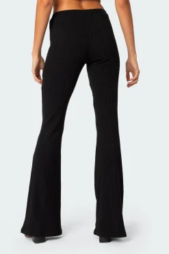 Dekota Ribbed Flared Pants