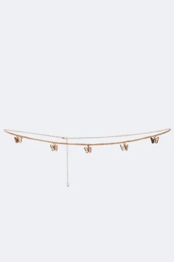 Delicate Butterfly Belly Chain