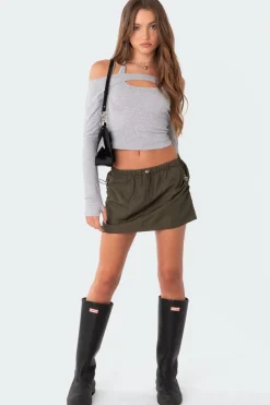 Delta Cargo Mini Skirt