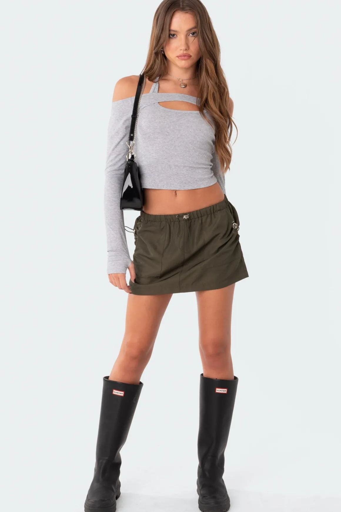 Delta Cargo Mini Skirt