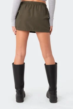 Delta Cargo Mini Skirt