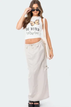Demi Cargo Maxi Skirt