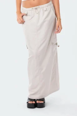Demi Cargo Maxi Skirt