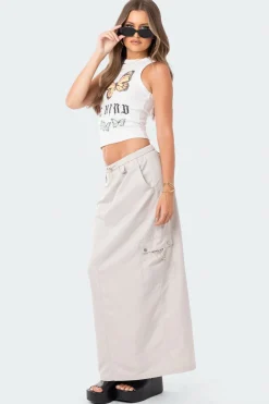 Demi Cargo Maxi Skirt