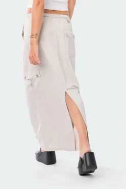 Demi Cargo Maxi Skirt