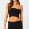 Desiree Fold Over Knit Tube Top