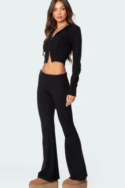 Desiree Knitted Hooded Cardigan