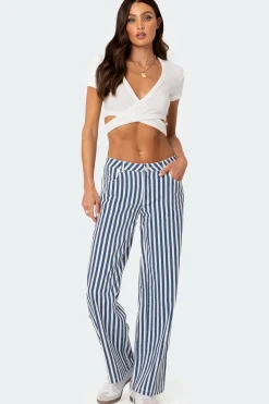 Dez Crisscross Waffle Top