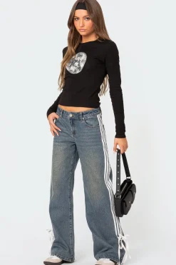 Disco Girl Long Sleeve T Shirt