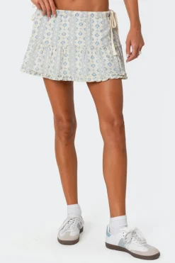 Dita Tiered Mini Skirt