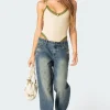 Doll House Low Rise Washed Jeans