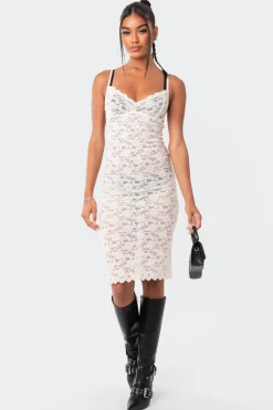 Dori Lace Midi Dress