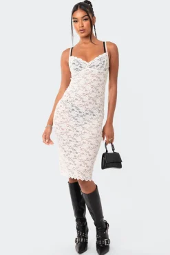 Dori Lace Midi Dress