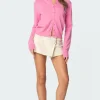 Double Belt Wrapped Mini Skort