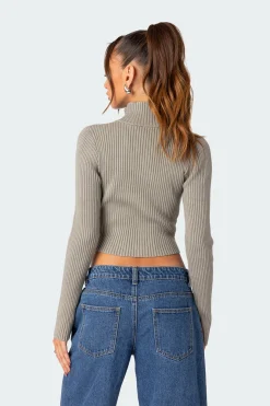 Double Zip Up Cardigan
