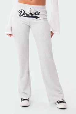 Dramatic Low-Rise Sweatpants