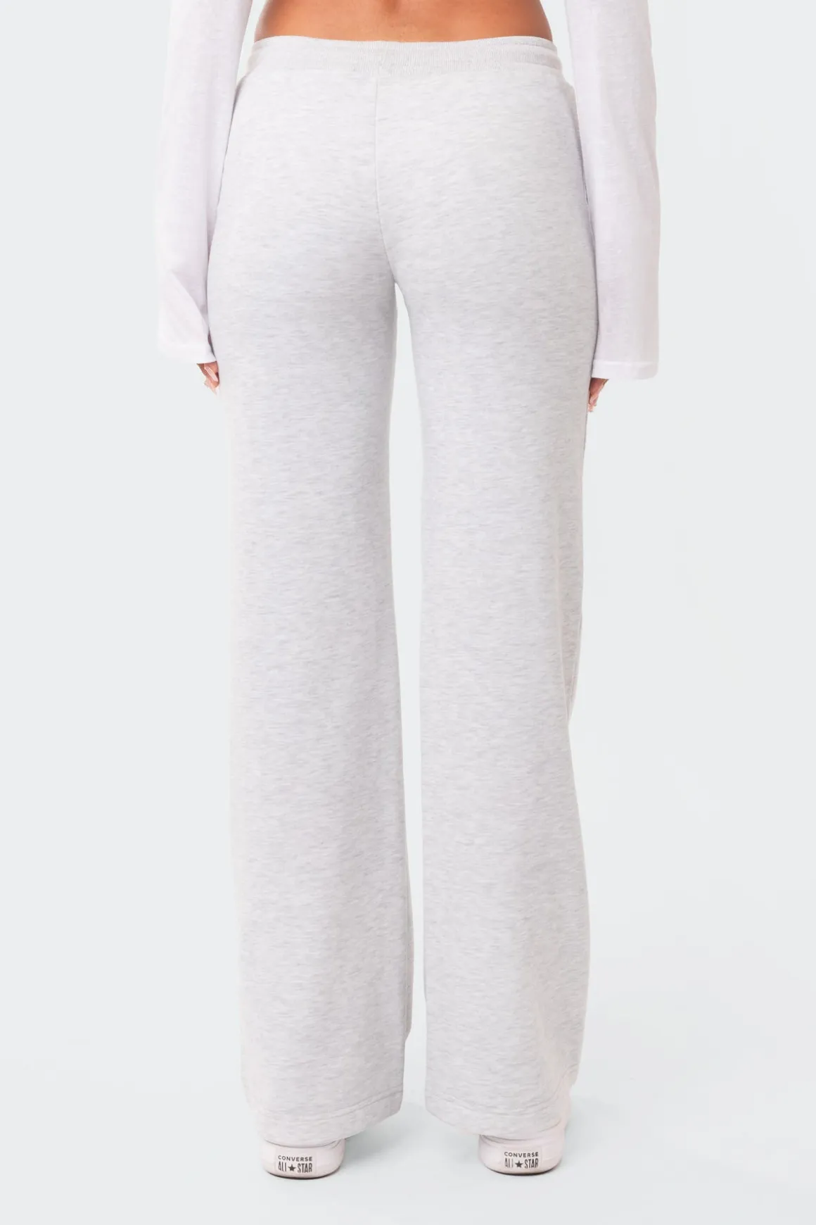 Dramatic Low-Rise Sweatpants