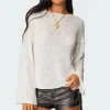 Drop Shoulder Light Knit Sweater